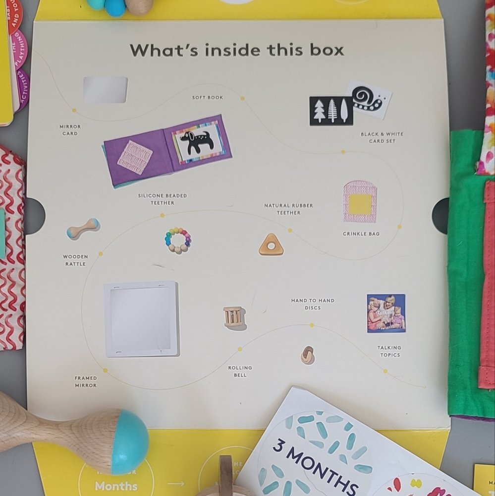 Lovevery- 3-4 Months Kit- "The Charmer"